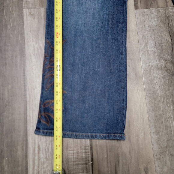 Lauren Ralph Lauren Bootcut Embroidered Jeans - Picture 4 of 12